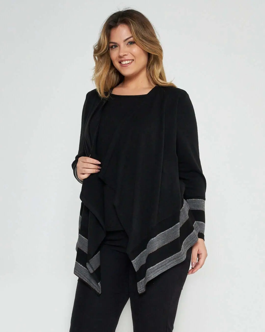 Twinset righe NERO DORABELLA XXL