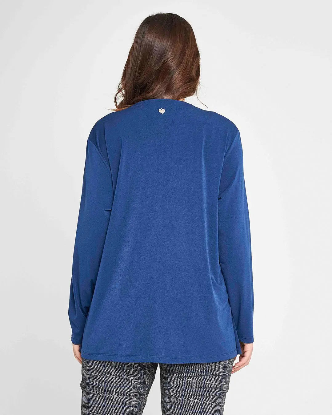 twinset unito principe di galles BLU DORABELLA PIU'